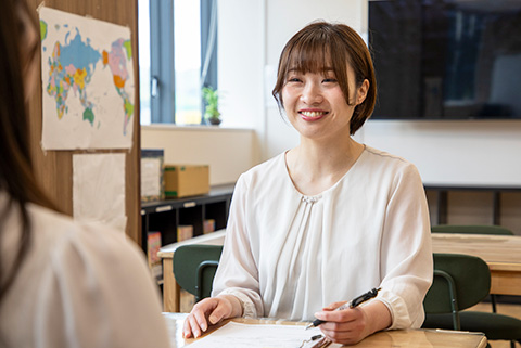 個別相談会の様子