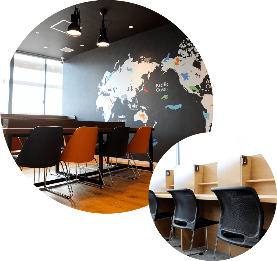 アップ高等学院の安心できる空間